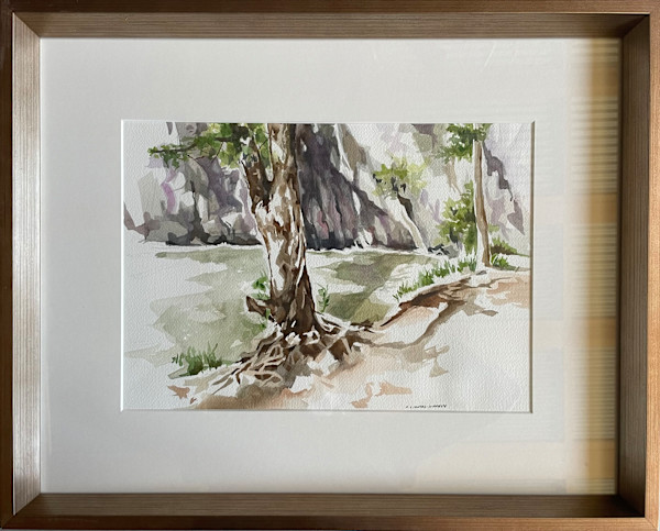 Medicine Bluff in the Wichita Mountains by Katherine Liontas-Warren