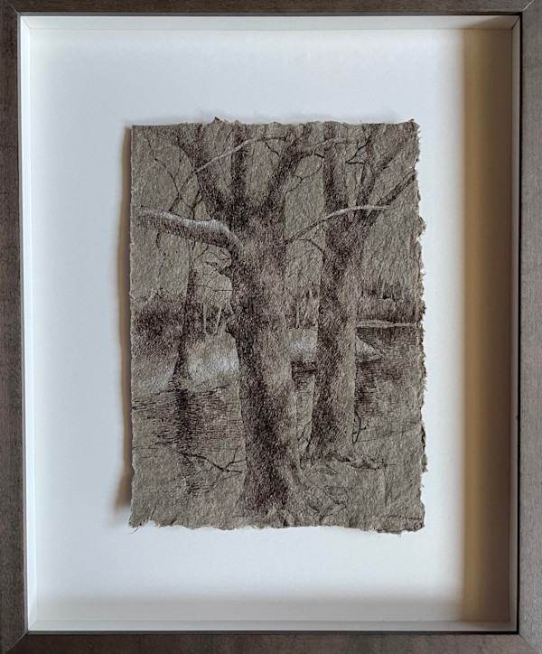 Wepawaug Trails: Winter II by Katherine Liontas-Warren