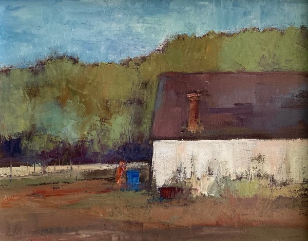 Summer Barn (Stone Acres Barn) by Lisa Miceli