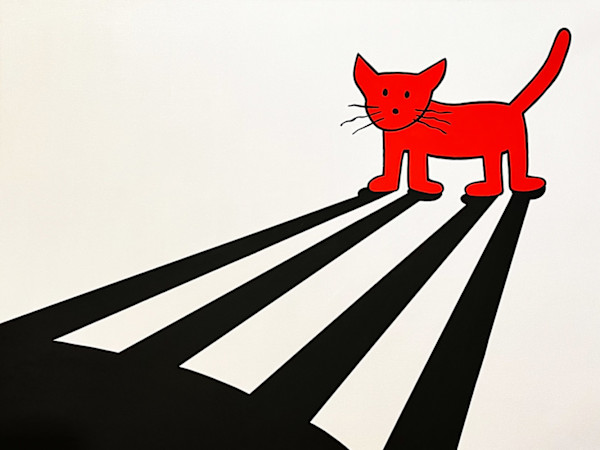 Red Kitty Shadow by Red Kittens