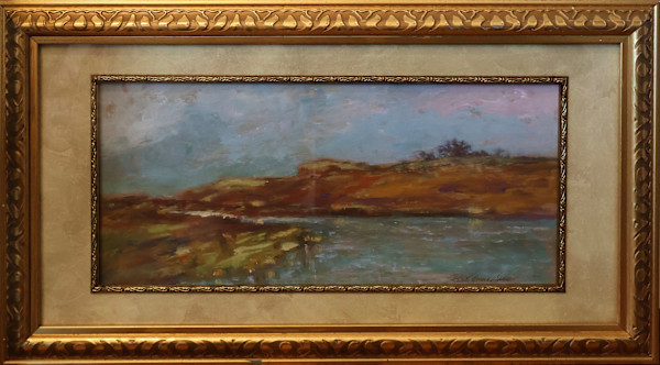 A Sunlit Bay by Robert Riddle Baker, Image 9.