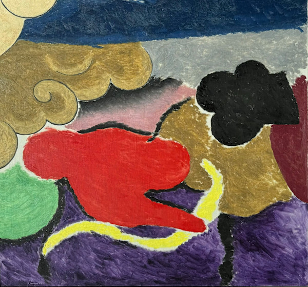 Abstraction with Clouds by Robert Bonaparte