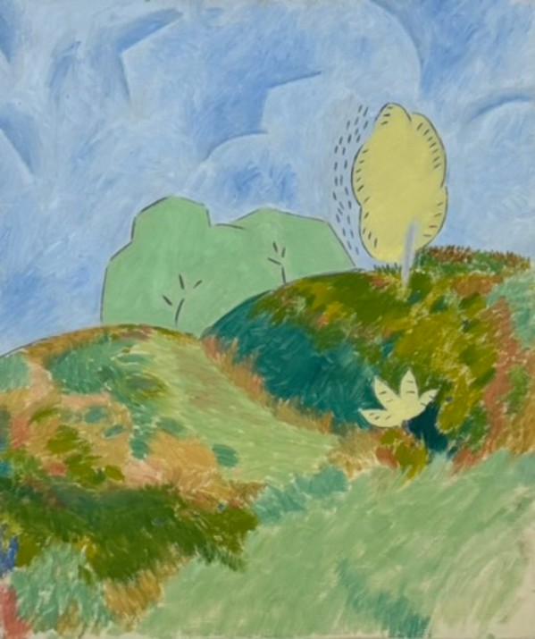 Spring Landscape by Robert Bonaparte