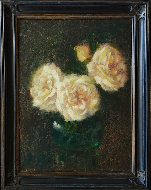 White Roses by Yulia Kim