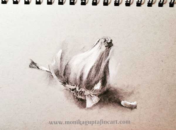 Humble Garlic by Monika Gupta