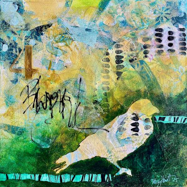 Balcony Bird: Shedding Struggles by Tracey Hewitt