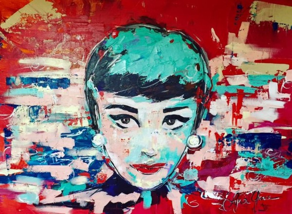 Hepburn in Pop by Lyra Brayshaw