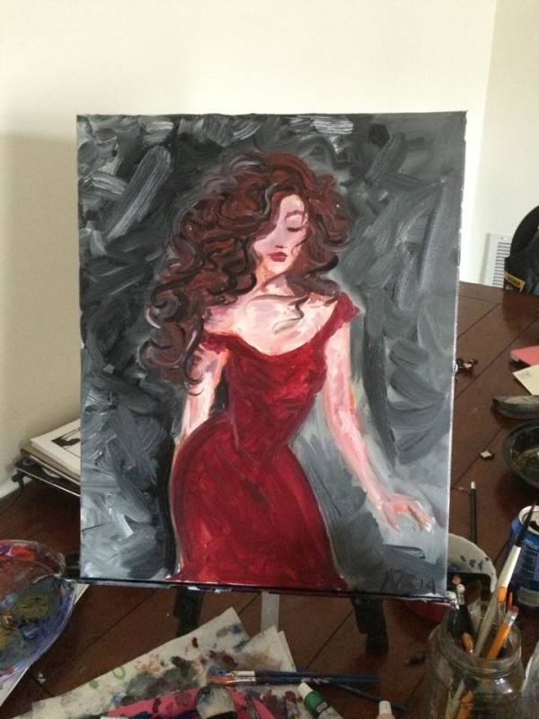 Red Dress by Lyra Brayshaw