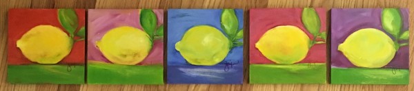 4Lemons, After Matthew Johnston (Dark Pink) by Jennifer Hooley