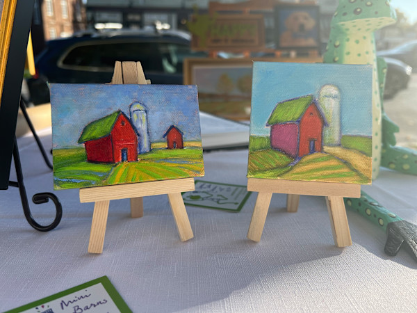 Mini Barns (Series) by Jennifer Hooley