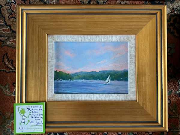 Finally a Sailboat, Looking North by Jennifer Hooley, Image 2.