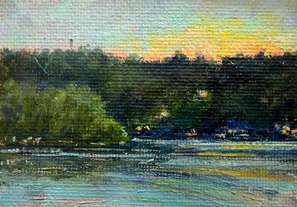 From the Brewster Dock, Cazenovia NY by Jennifer Hooley