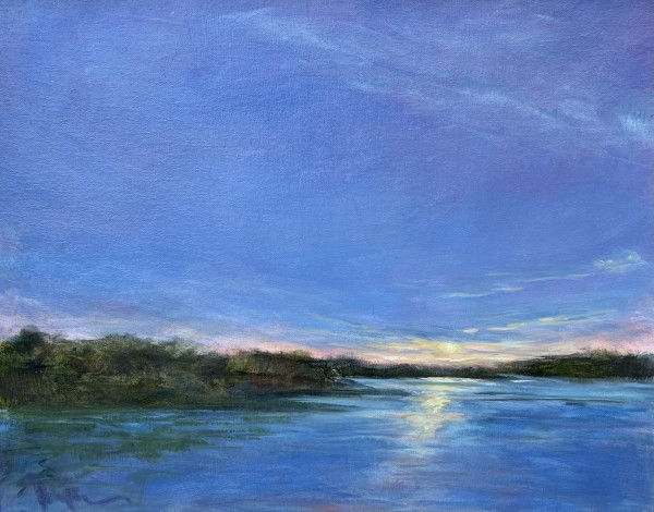 October Sunset (from Brewster Dock) by Jennifer Hooley