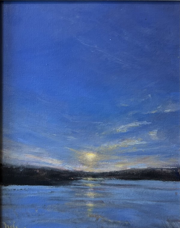 October Sunset, Cazenovia (series) by Jennifer Hooley