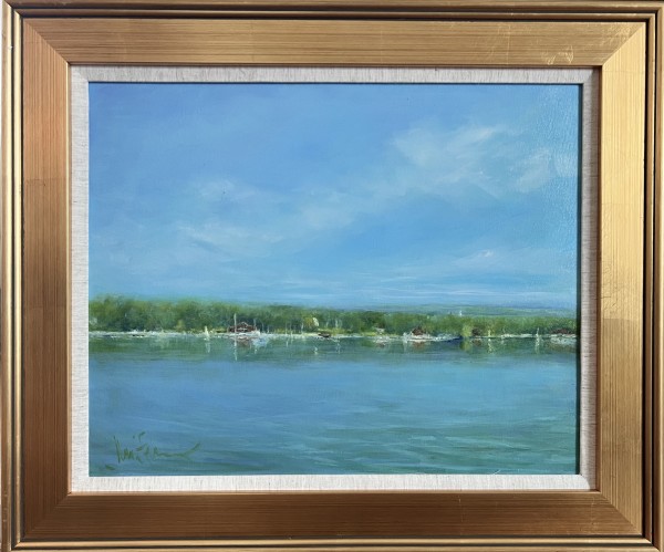 Cazenovia Lake (Looking East Series) by Jennifer Hooley