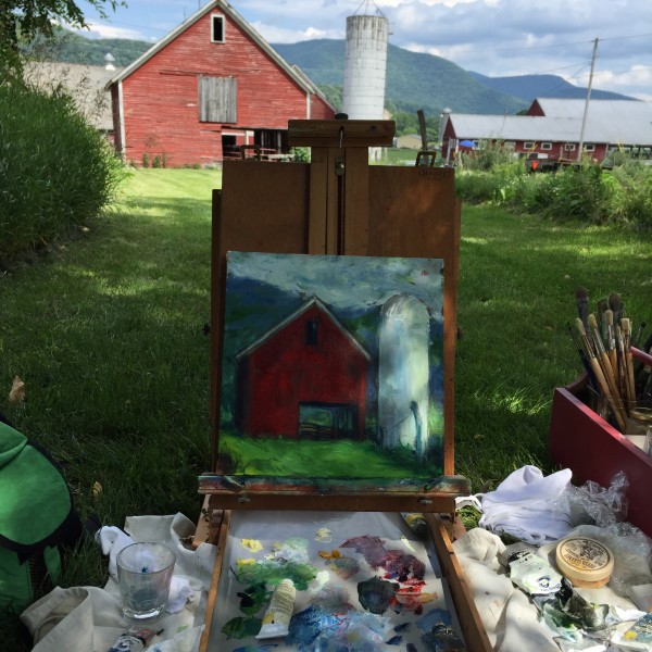 Vermont Barn by Jennifer Hooley