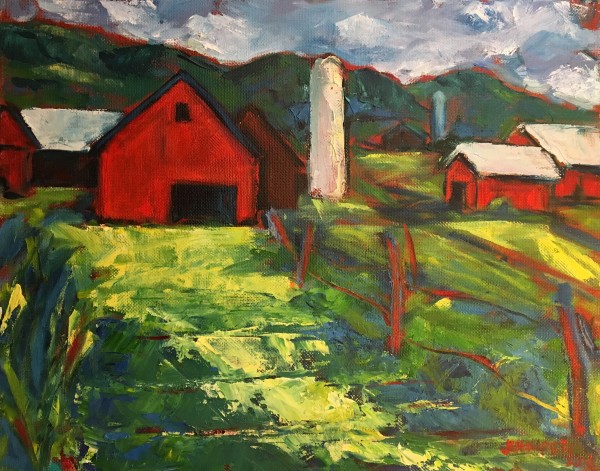Vermont Barn II by Jennifer Hooley