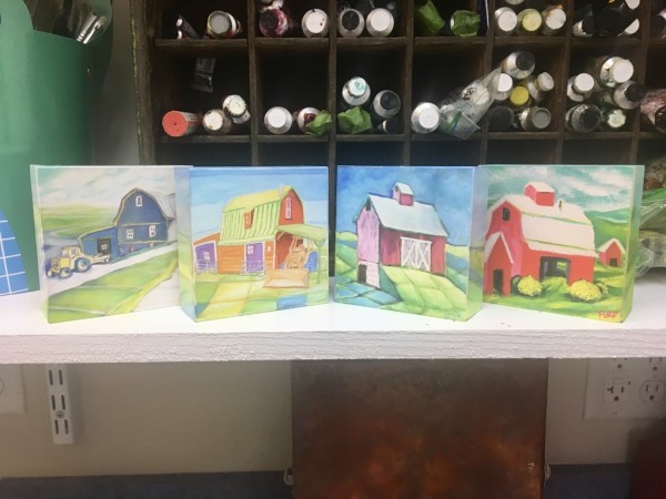 Small Barn Prints (please ask for availability!) by Jennifer Hooley