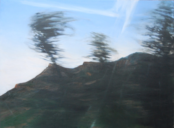 View from a speeding train 4 Barcelona to Nice by Amanda van Gils