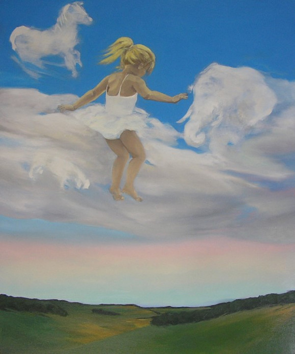 Cloud Girl by Amanda van Gils