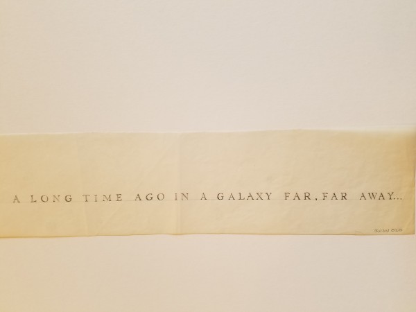 Star Wars 10th Anniversary Poster A Long Time Ago Concept