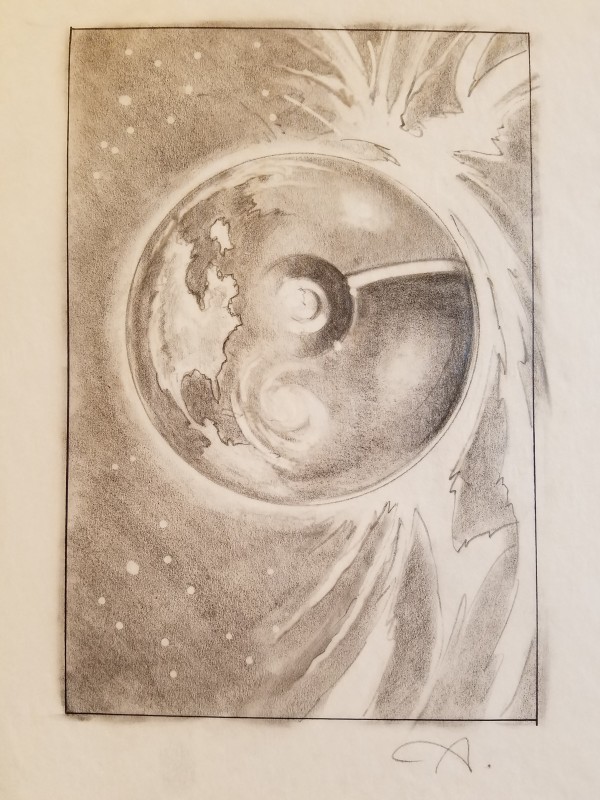 Pokemon The Movie 2000 Poster Concept, Seen in Final Poster