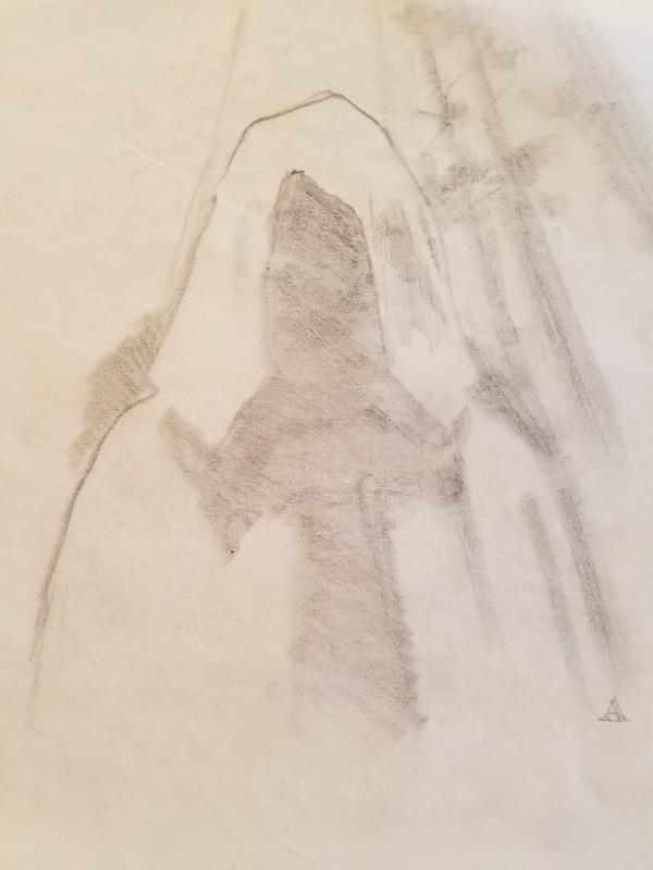 Star Wars Revenge of the Jedi Poster Concept, Cloak Sketch