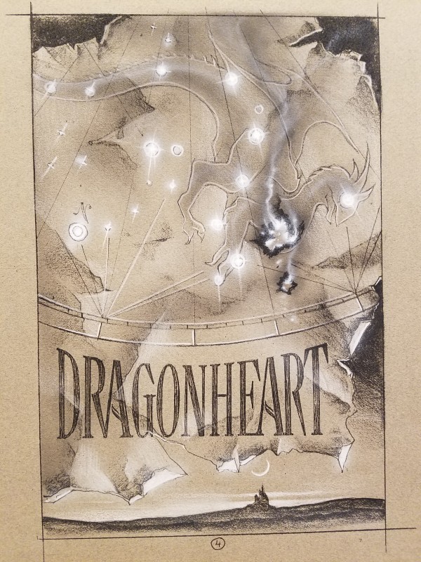 Dragonheart Poster Concept Art, Constellation Dragon