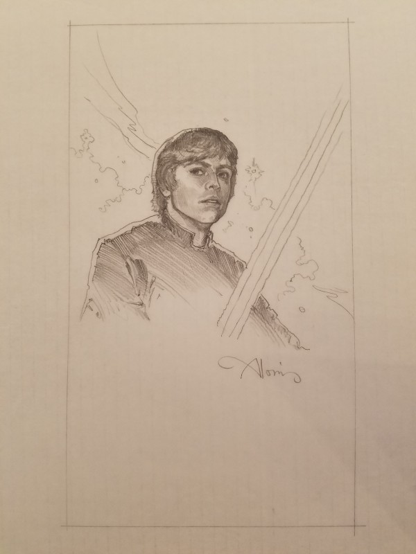 Star Wars Original Trilogy VHS Interior Art: Empire Strikes Back