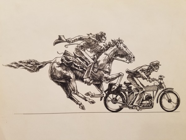 Bite the Bullet Advance Poster Concept Art