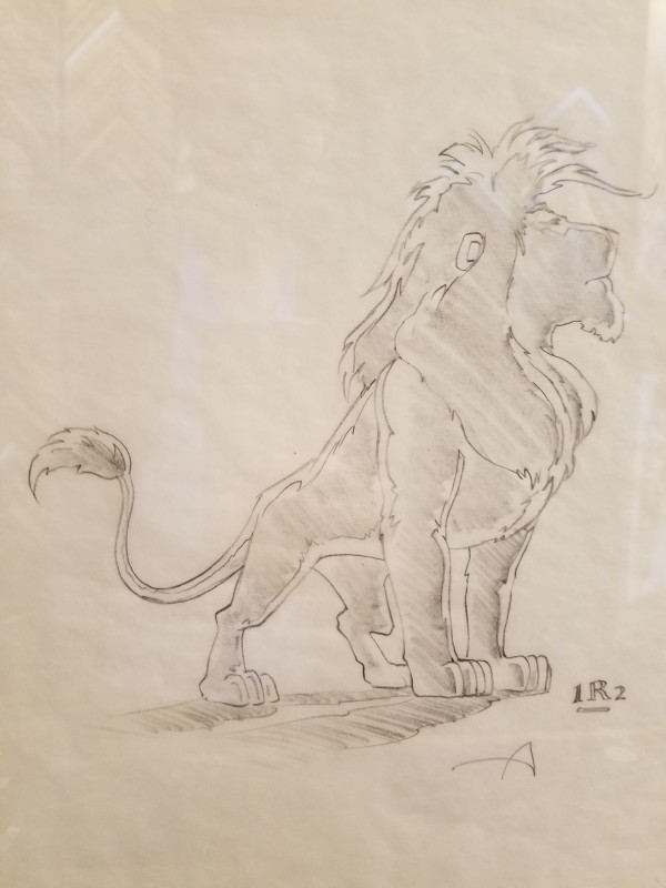 The Lion King  IMAX Poster Concept Art, Simba Standing