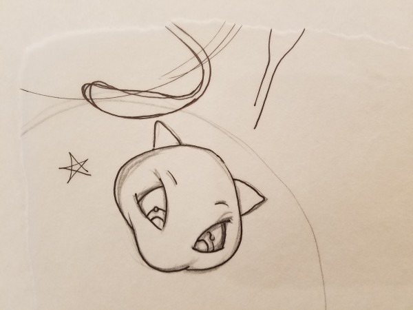 Pokemon: The First Movie Poster Concept, Mew Elements