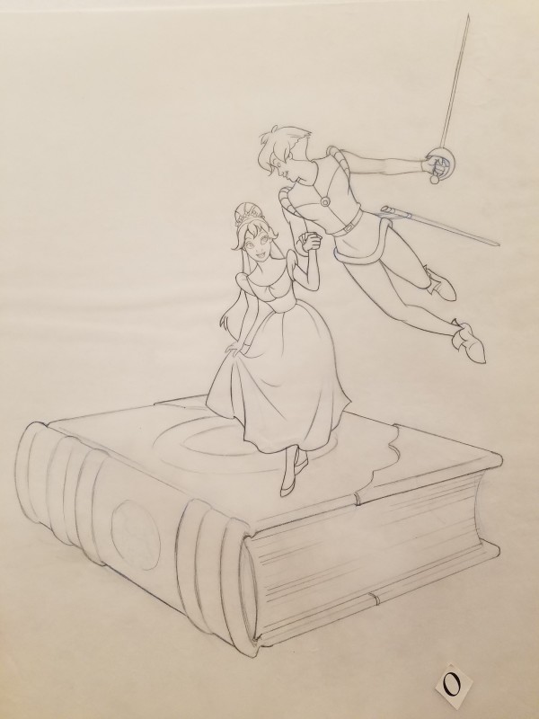 Thumbelina Poster Concept, Flying Prince & Princess