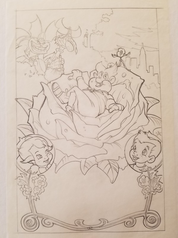 Troll in Central Park Poster Concept, Troll Lounging