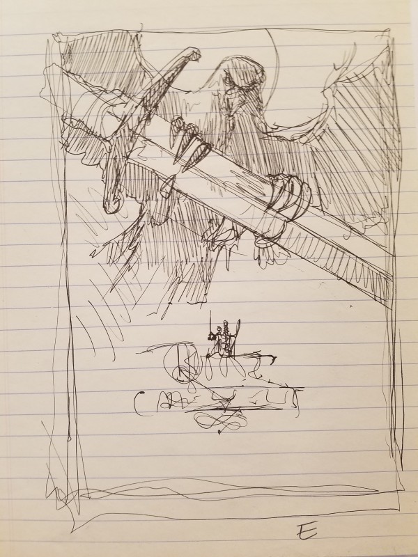 Quest for Camelot Very Rough Concept Sketch