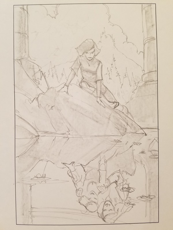 Quest for Camelot Poster Concept, Kaylee on Rock