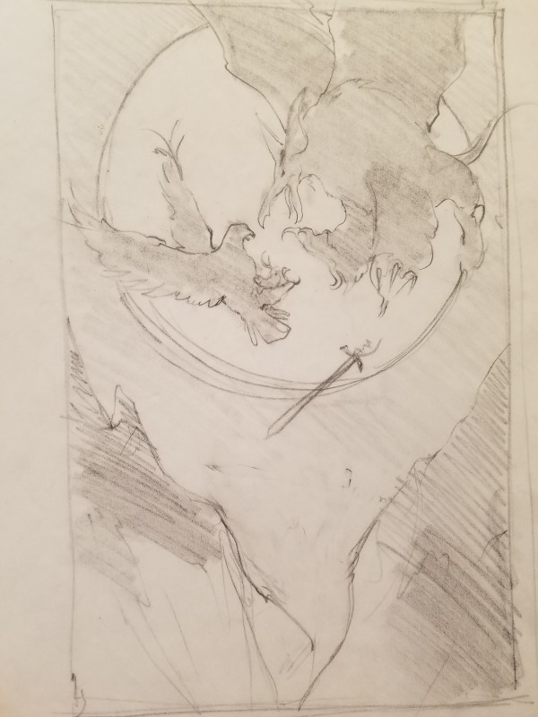 Quest for Camelot Poster Concept, Eagle Fighting