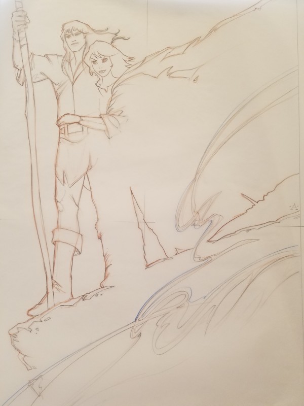 Quest for Camelot Poster Concept, Kaylee, Garrett, Staff