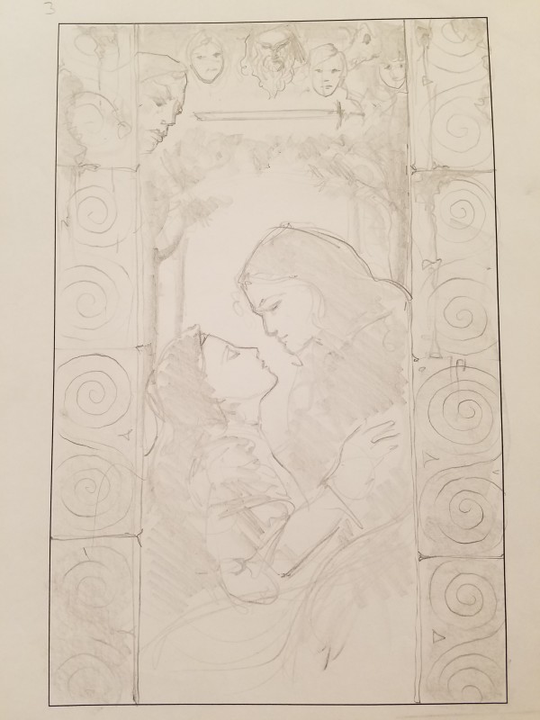 Quest for Camelot Poster Concept, Sir Lionel & Lady Julianna 1