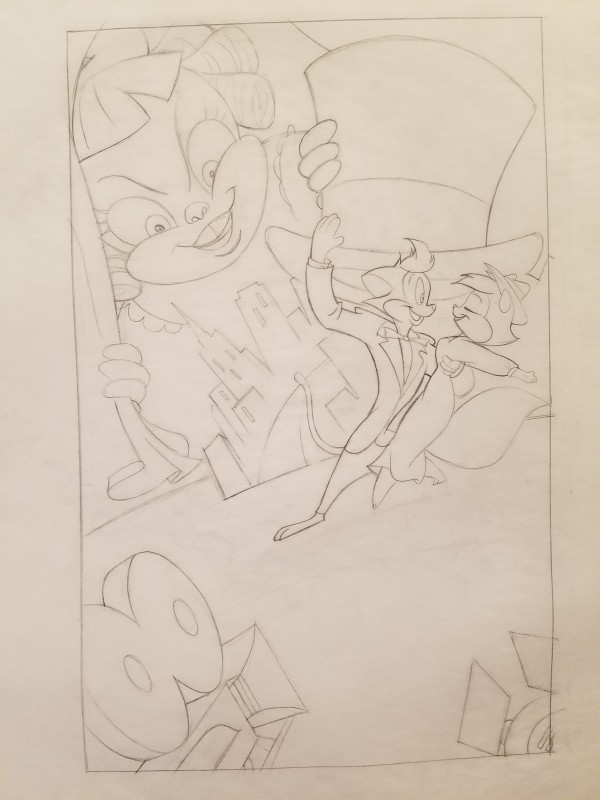 Cats Don't Dance Poster Concept, Danny and Sawyer 7