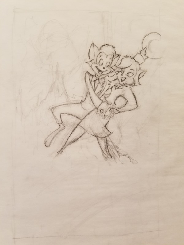 Cats Don't Dance Poster Concept, Danny and Sawyer 5