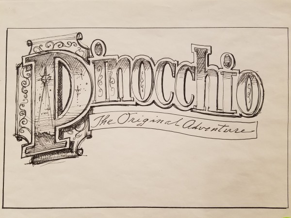 Pinocchio Rerelease Title Concept