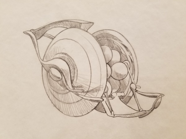 Star Wars Chess Set for Danbury Mint: Chariot Study