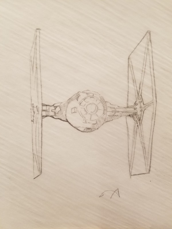 Star Wars Chess Set  for Danbury Mint: TIE Fighter Concept