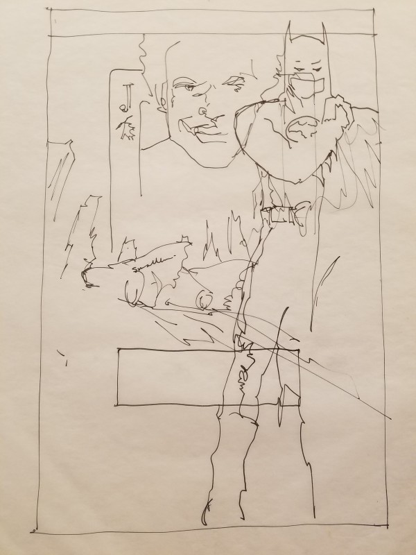 Batman Poster Concept, Full Body Batman