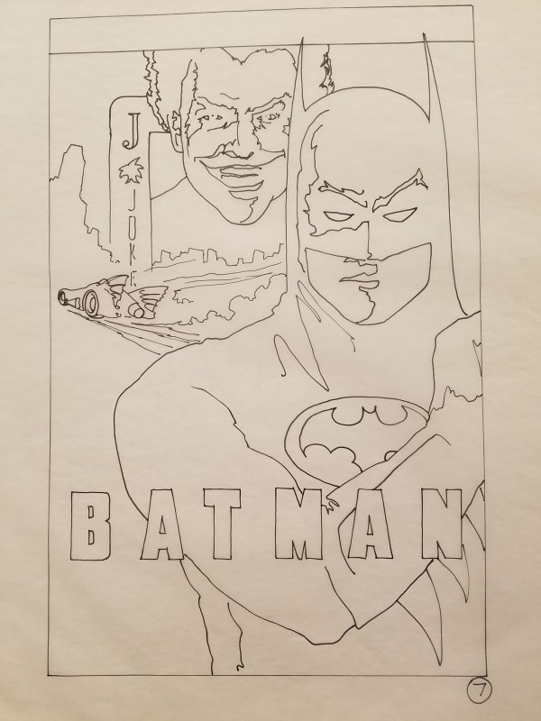 Batman Poster Concept,  Batman "7"