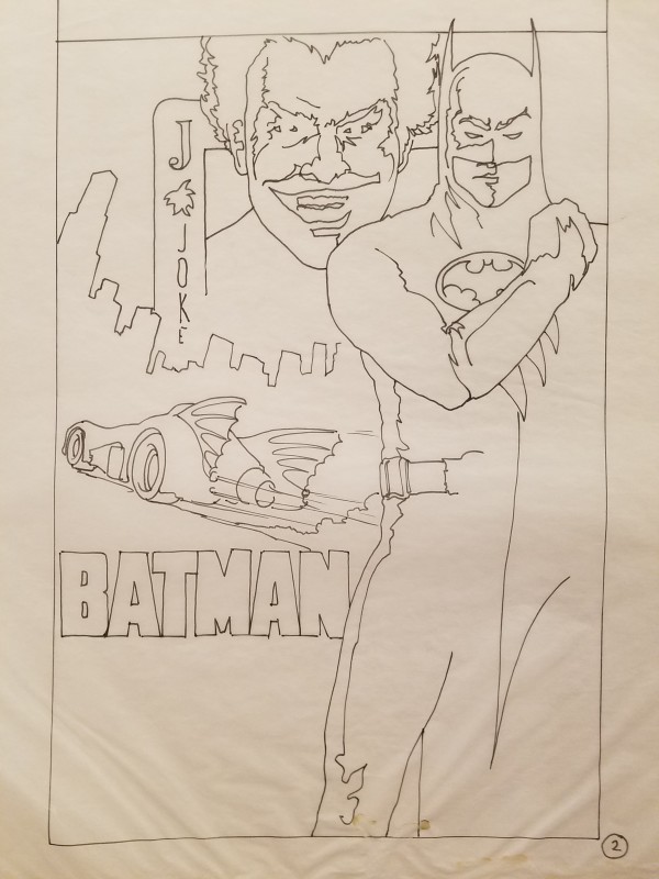 Batman Poster Concept, Full Body Batman "2"