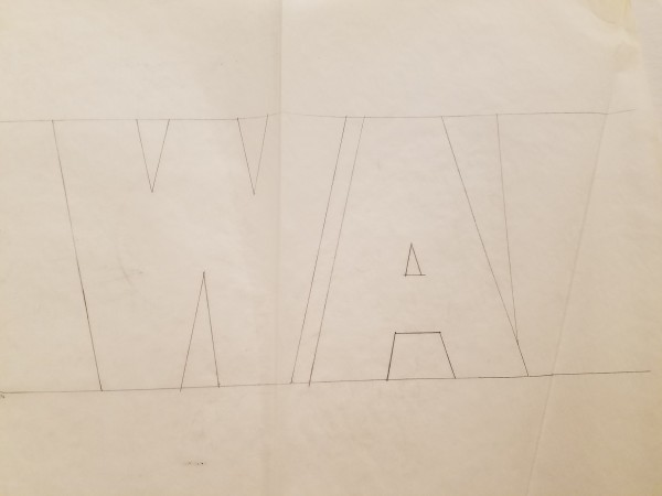 Star Wars 10th Anniversary Poster, "WA" Transfer for Final
