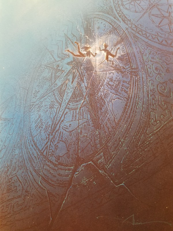 Atlantis: The Lost Empire Color Concept: Underwater