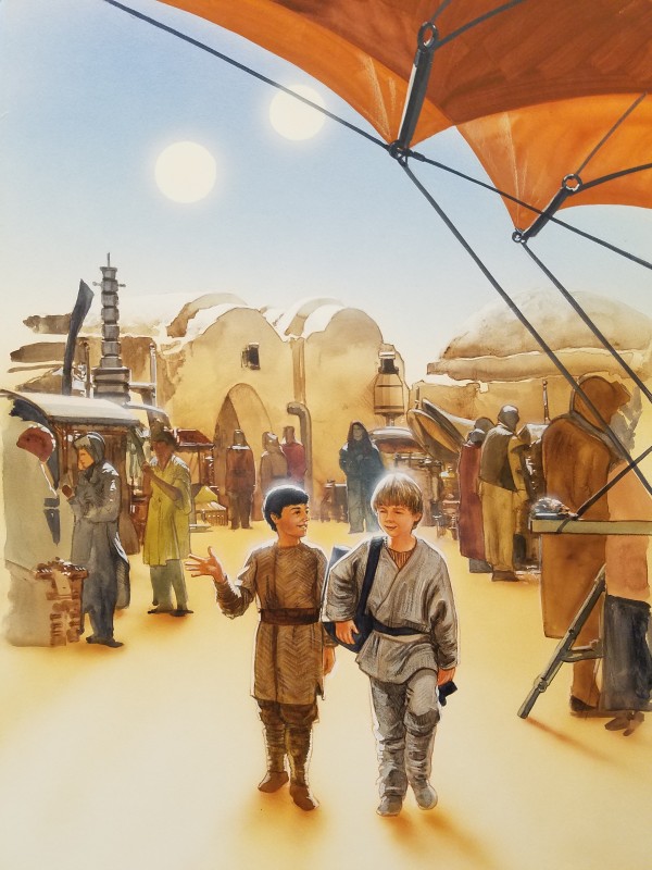 Star Wars Anakin's Fate Interior Art, Pg 9